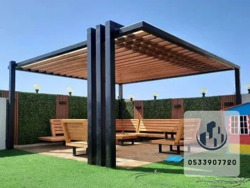 برجولات وعشب صناعي مكة المكرمة - تحويل حديقتك 2026