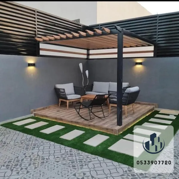 برجولات ألمنيوم مقاومة للصدأ