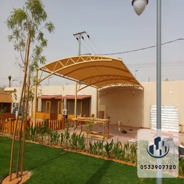 تصميم معلق بدون أعمدة وسطية