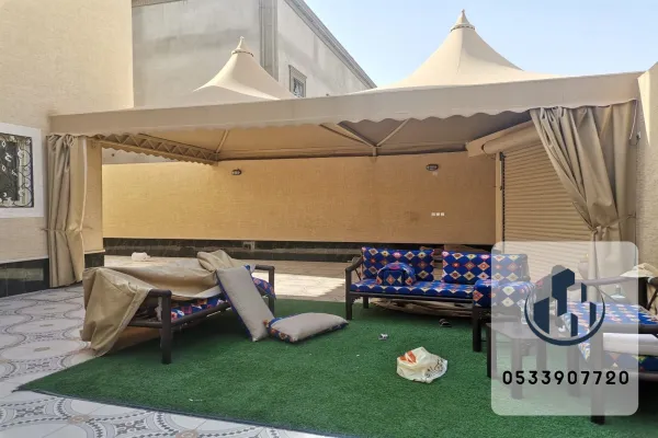 مظلات مداخل هرمية للسيارات