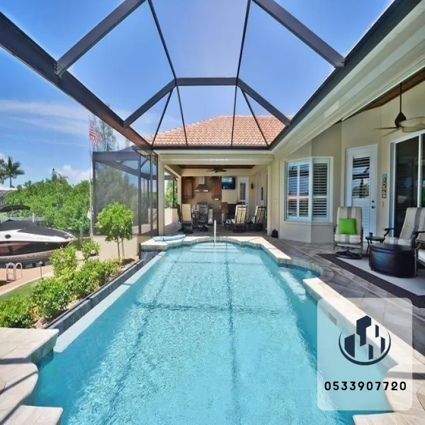 مظلات مسابح