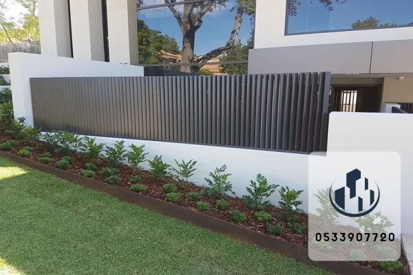 سواتر حديد قوية للمصانع والمنشآت الصناعية