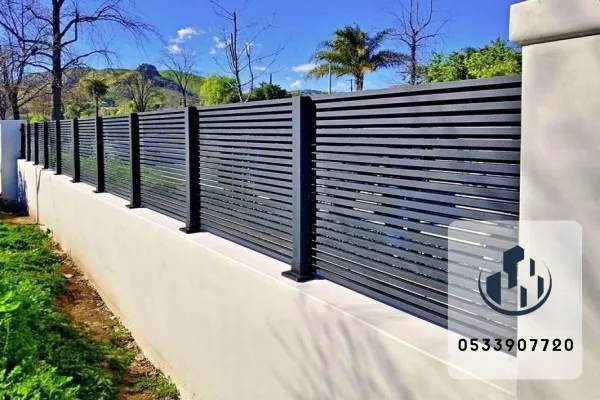 سواتر حديد شرائح بألوان مختلفة ومقاومة للصدأ