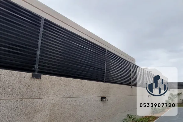 سواتر حديد مجلفن مقاوم للصدأ والعوامل الجوية