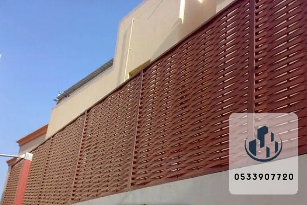 سواتر خشب بلاستيكي مقاوم للماء والحشرات