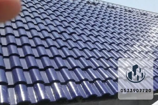 قرميد بلاستيكي خفيف الوزن وسهل التركيب